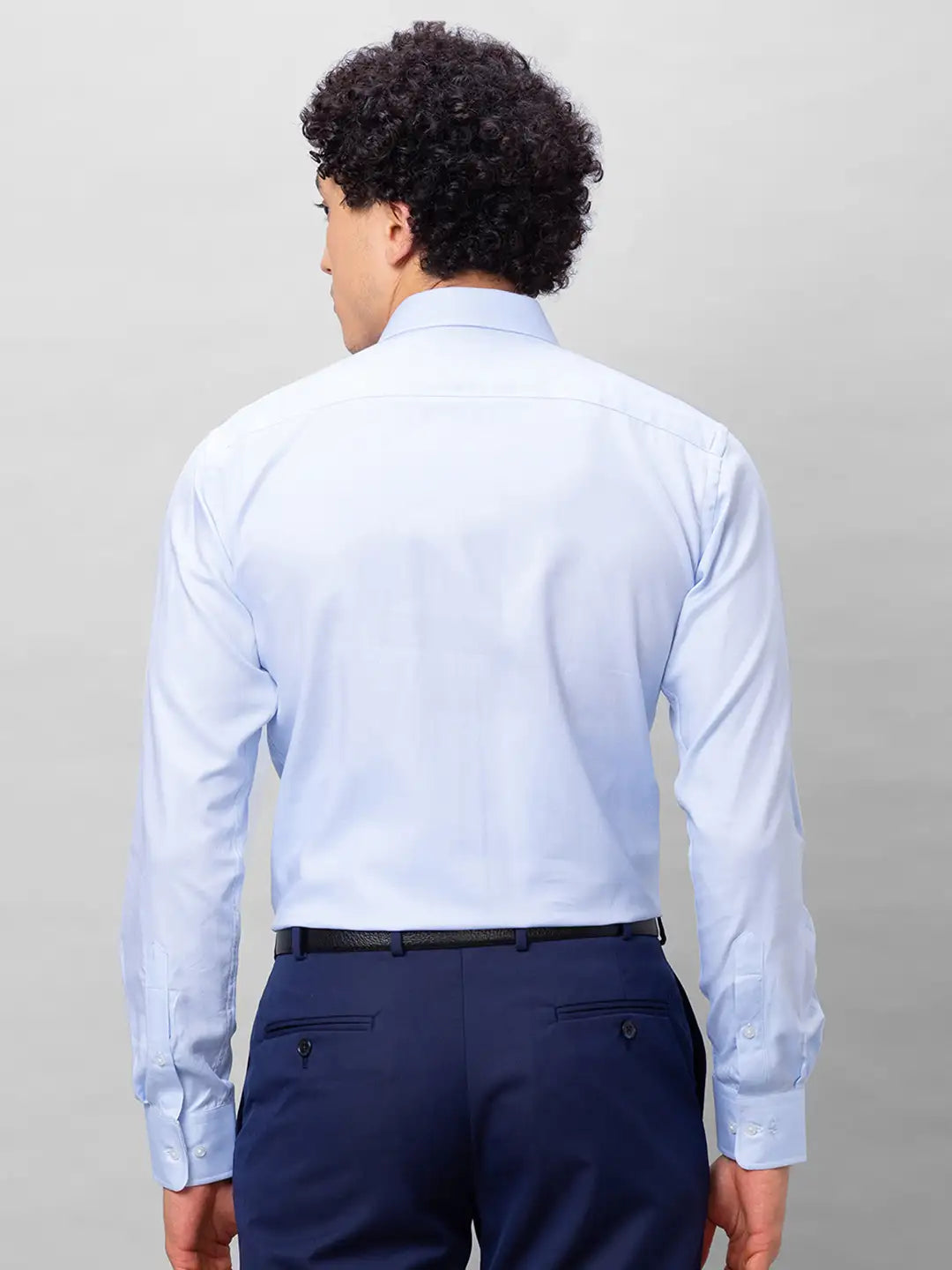 Park Avenue Men Grey Checks Slim Fit Cotton Shirts