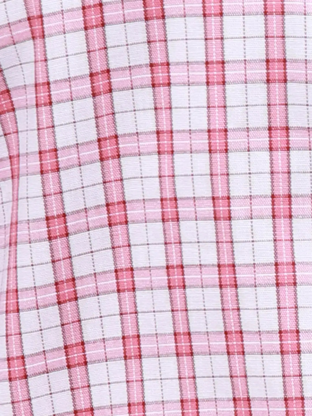 Park Avenue Men Orange Slim Fit Checks Cotton Shirts