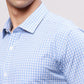 Park Avenue Men Orange Slim Fit Checks Cotton Shirts