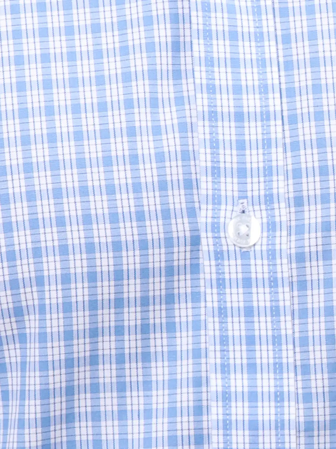 Park Avenue Men Orange Slim Fit Checks Cotton Shirts