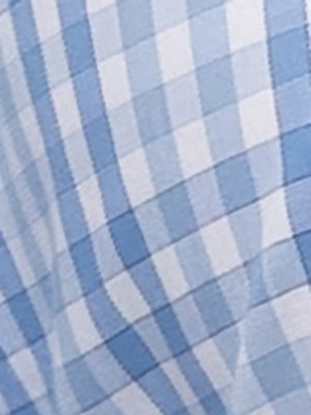 Park Avenue Men Blue Checks Slim Fit Cotton Shirts