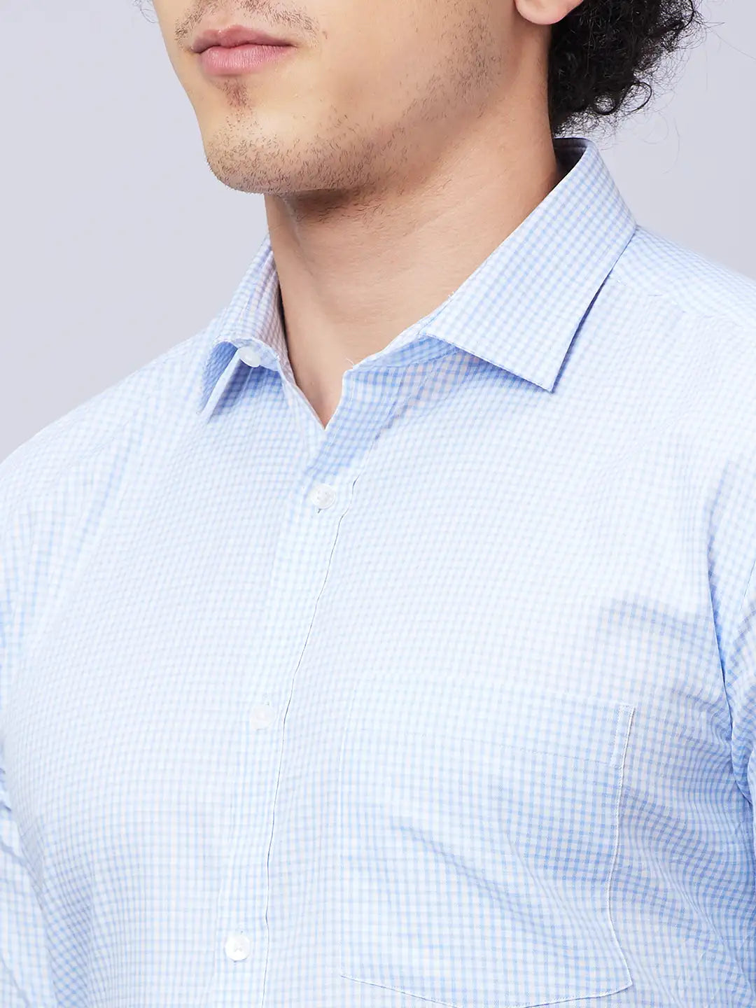 Park Avenue Men Red Checks Slim Fit Cotton Shirts