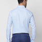 Park Avenue Men Blue Stripe Slim Fit Cotton Shirt