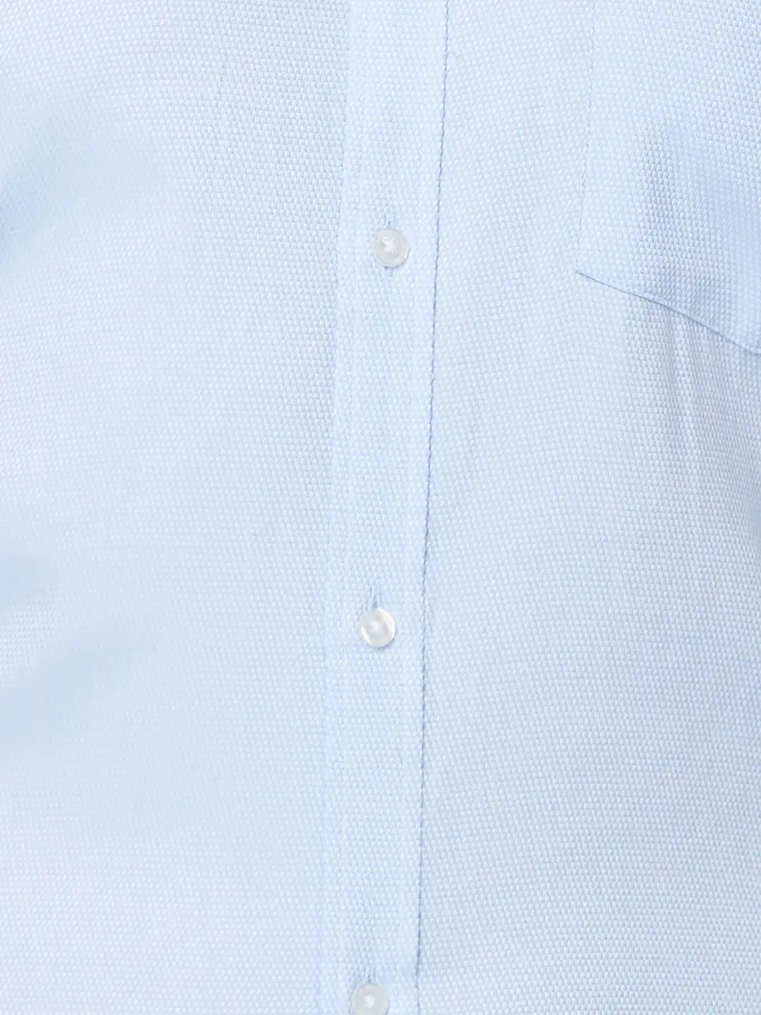 Park Avenue Men Blue Stripe Slim Fit Cotton Shirt