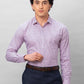 Park Avenue Men Red Checks Slim Fit Cotton Shirts