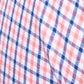 Park Avenue Men Red Checks Slim Fit Cotton Shirts