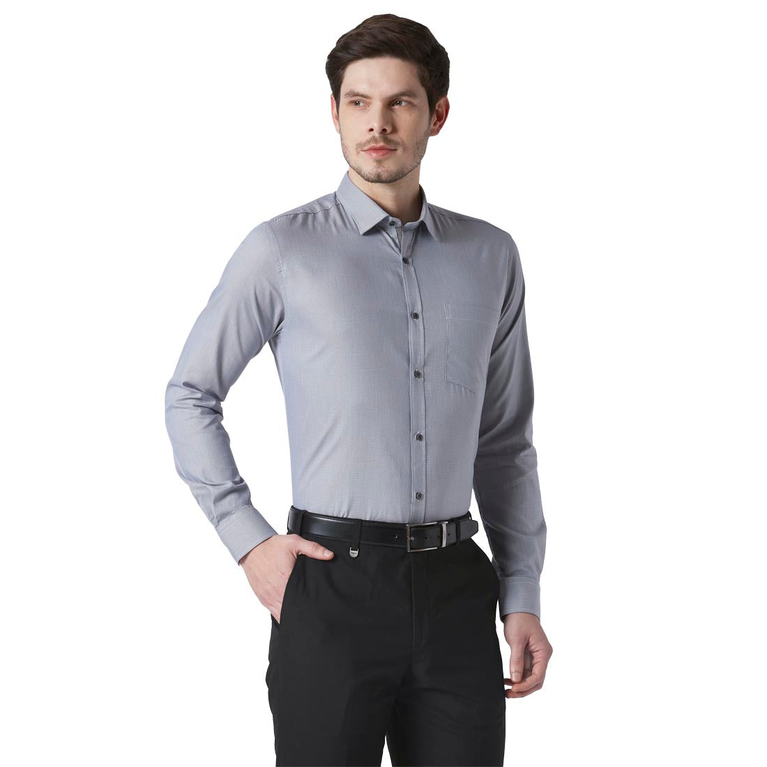 Park Avenue Medium Blue Shirts