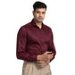 Men Slim Fit Blue Bundi