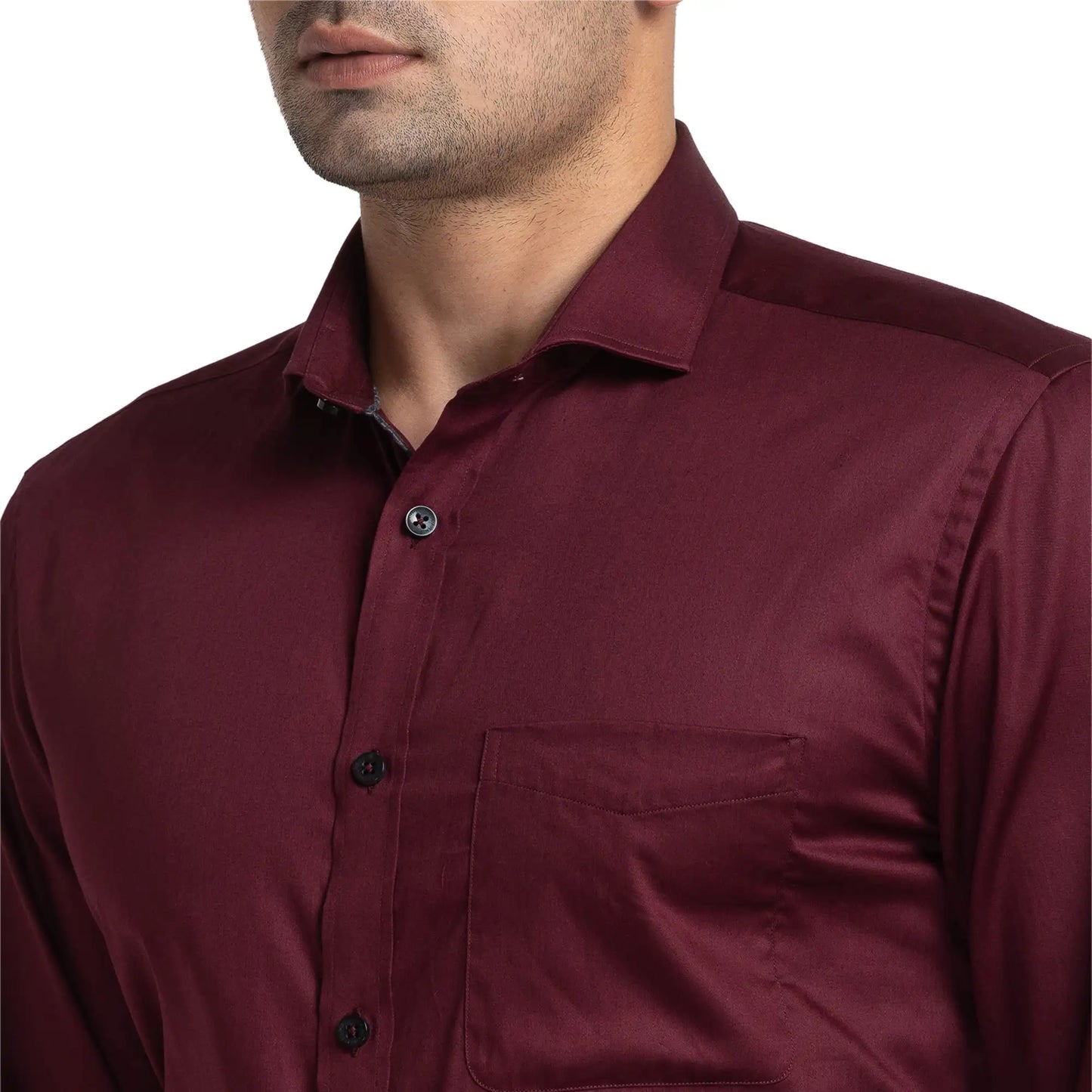 Men Slim Fit Blue Bundi