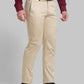 Men Super Slim Fit Grey Chinos & Trouser