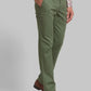 Men Regular Fit Blue Chinos & Trouser