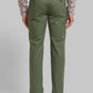 Men Regular Fit Blue Chinos & Trouser