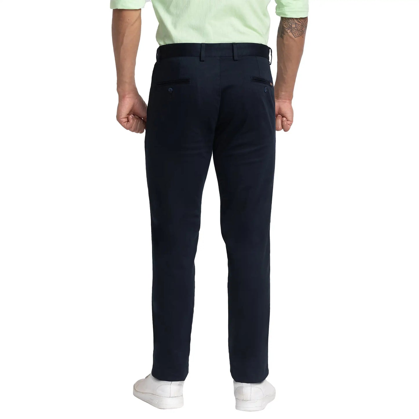 Men Regular Fit Light Fawn Chinos