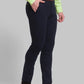 Men Regular Fit Khaki Chinos & Trouser