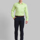 Men Regular Fit Khaki Chinos & Trouser