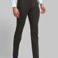 Men Regular Fit Blue Chinos & Trouser
