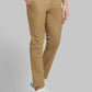 Men Regular Fit Blue Chinos