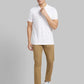 Men Regular Fit Blue Chinos