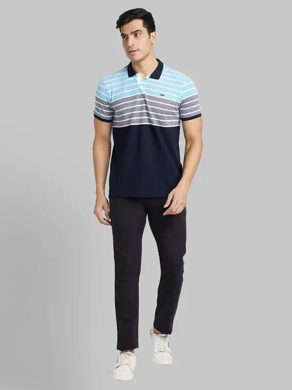 Men Regular Fit Green Chinos