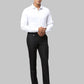 Men Slim Fit Blue Trouser