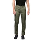 Men Super Slim Fit Dark Brown Chinos