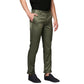 Men Super Slim Fit Dark Brown Chinos