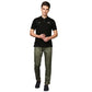 Men Super Slim Fit Dark Brown Chinos