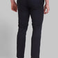 Men Super Slim Fit Blue Chinos & Trouser