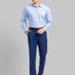 Men Slim Fit Grey Trouser
