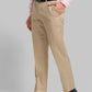Men Slim Fit Light Grey Trouser