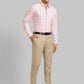 Men Slim Fit Light Grey Trouser
