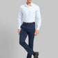 Men Super Slim Fit Grey Trouser
