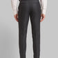 Park Avenue Men Black Structure Slim Fit Polyester Blend Trousers