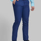 Men Grey Super Slim Fit Structure Polyester Blend   Trouser