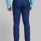 Men Grey Super Slim Fit Structure Polyester Blend   Trouser