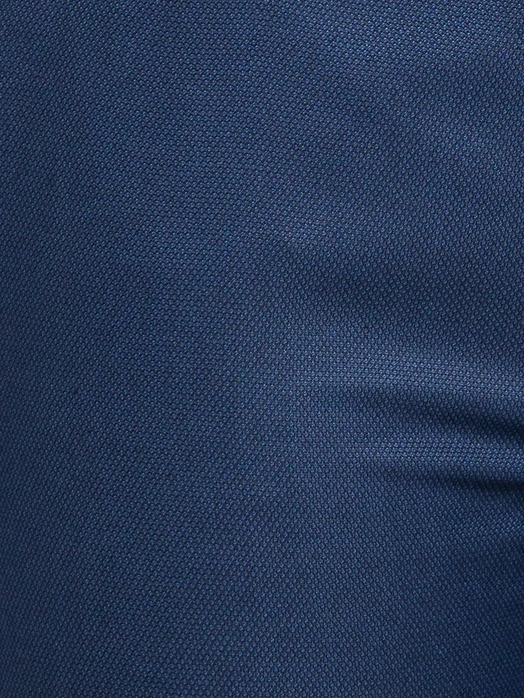 Men Super Slim Fit Blue Trouser
