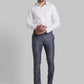 Men Super Slim Fit Grey Trouser