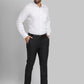 Men Super Slim Fit Grey Trouser