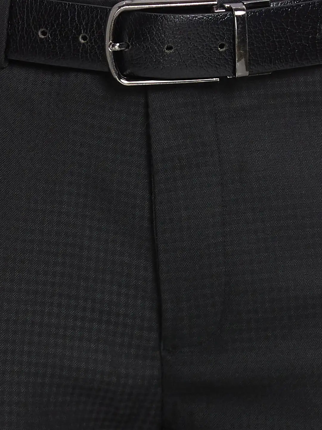 Men Super Slim Fit Grey Trouser