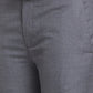 Men Super Slim Fit Grey Trouser