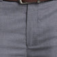 Men Super Slim Fit Grey Trouser