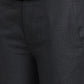 Men Super Slim Fit Blue Trouser