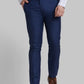 Men Super Slim Fit Blue Trouser