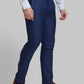 Men Super Slim Fit Blue Trouser