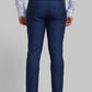 Men Super Slim Fit Blue Trouser