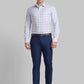 Men Super Slim Fit Blue Trouser