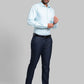 Men Super Slim Fit Grey Trouser