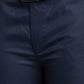 Men Super Slim Fit Grey Trouser