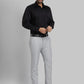 Men Super Slim Fit Black Trouser