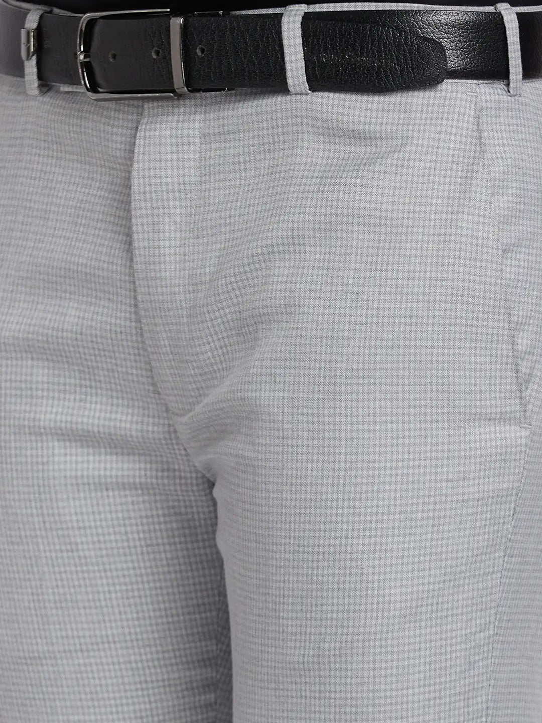 Men Super Slim Fit Black Trouser